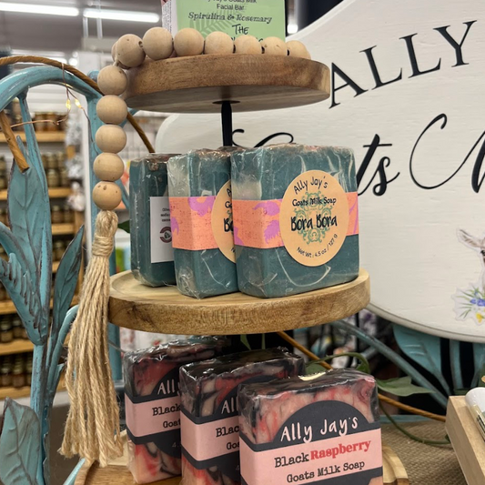 Ally Jay's Goat Milk Soap - Front Aisle