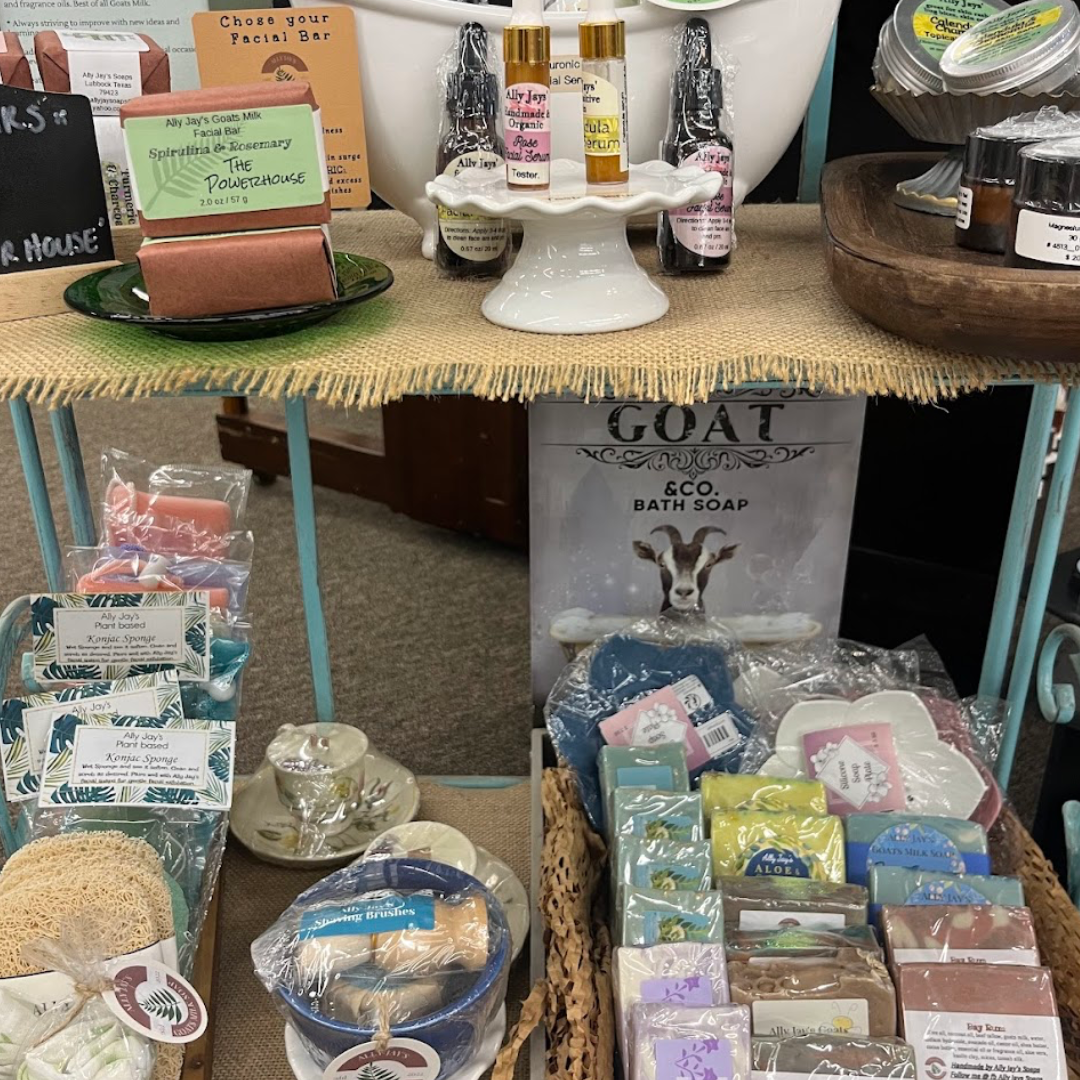 Ally Jay's Goat Milk Soap - Front Aisle