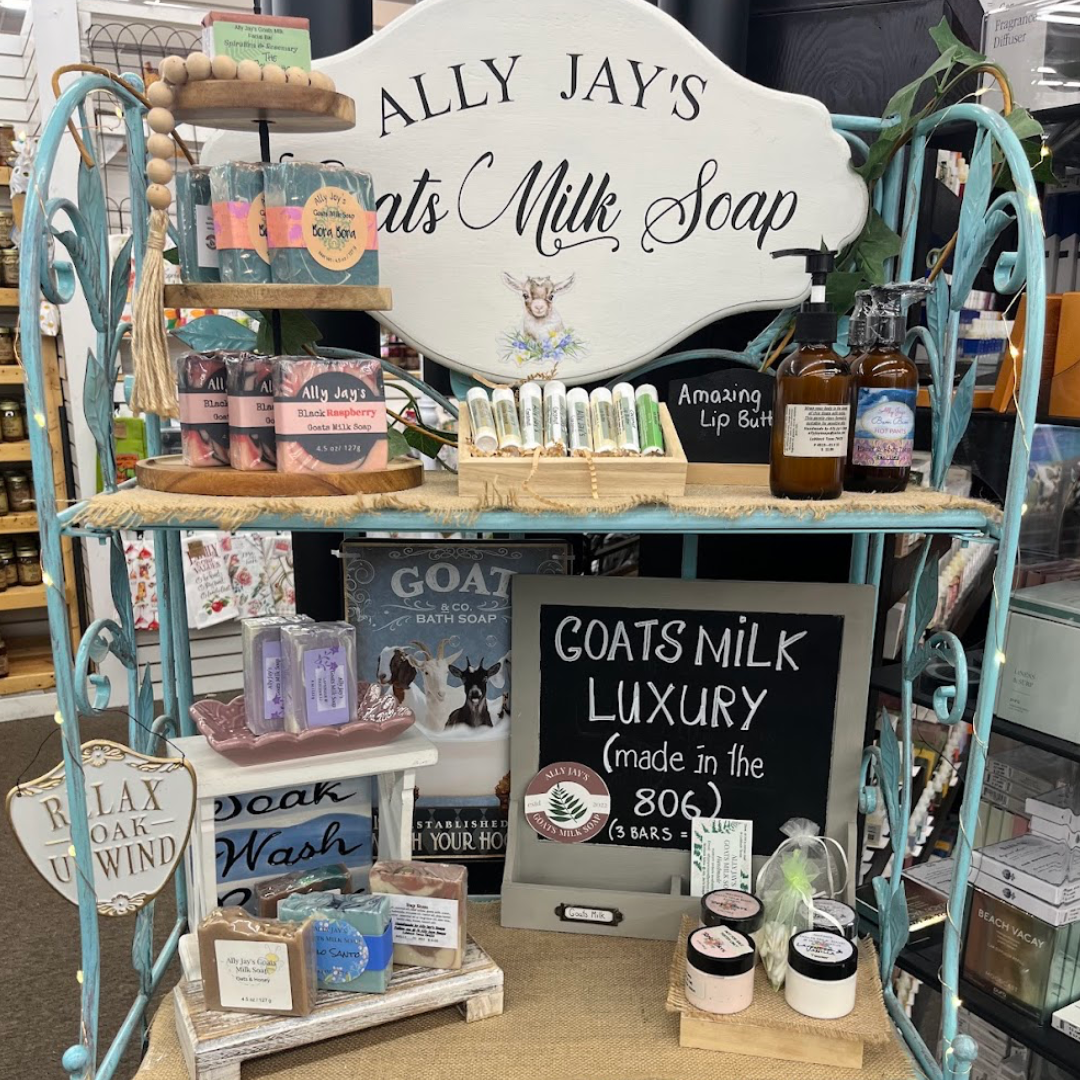Ally Jay's Goat Milk Soap - Front Aisle