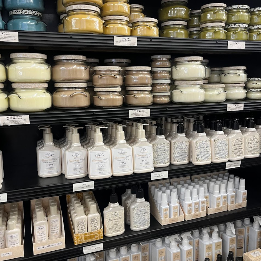 Tyler Candle Company - Front Aisle